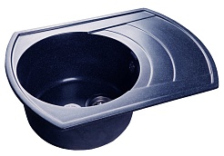 Granfest  Мойка кухонная Rondo GF-R650L Синий – фотография-1